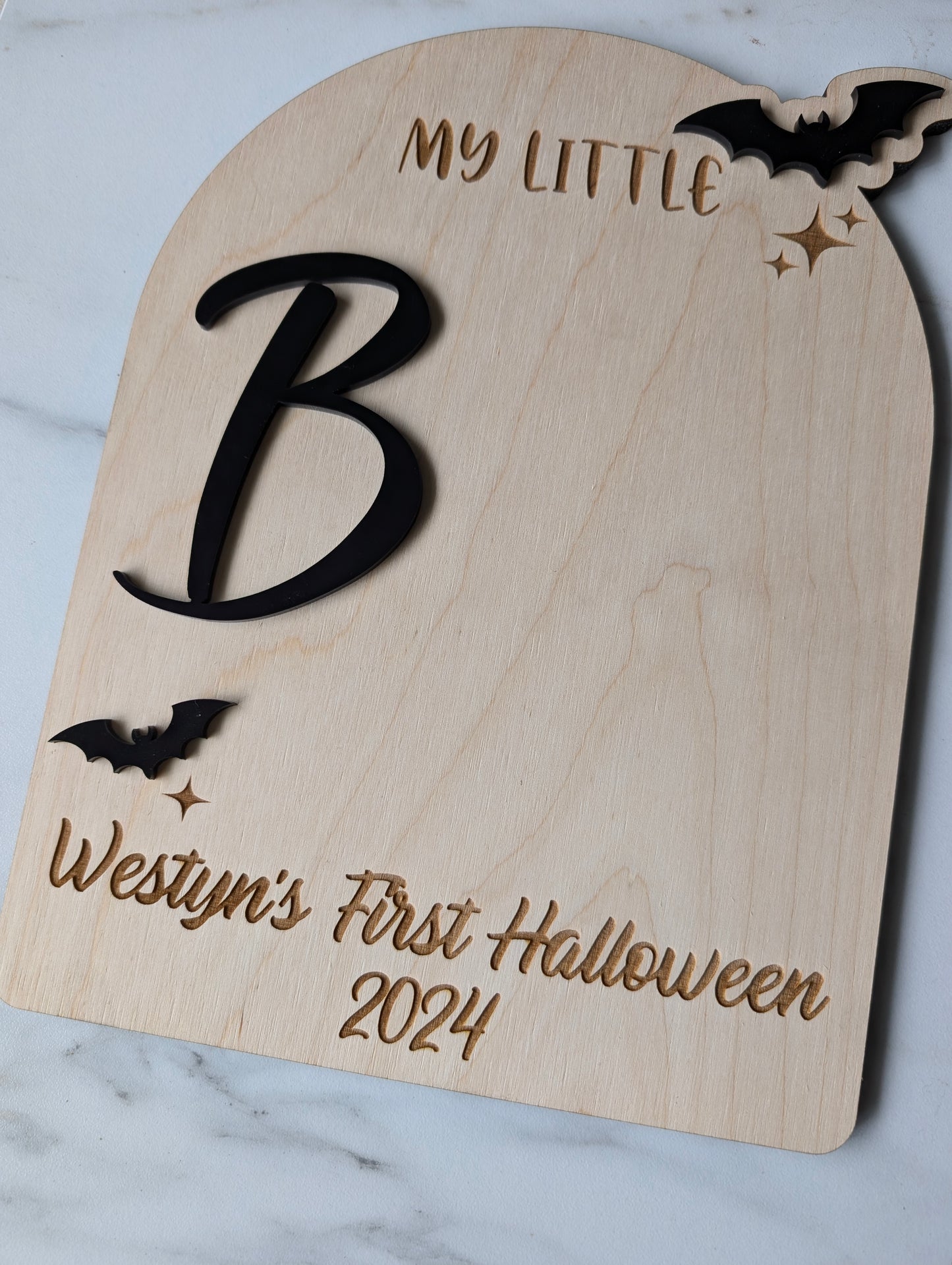 My first Halloween sign
