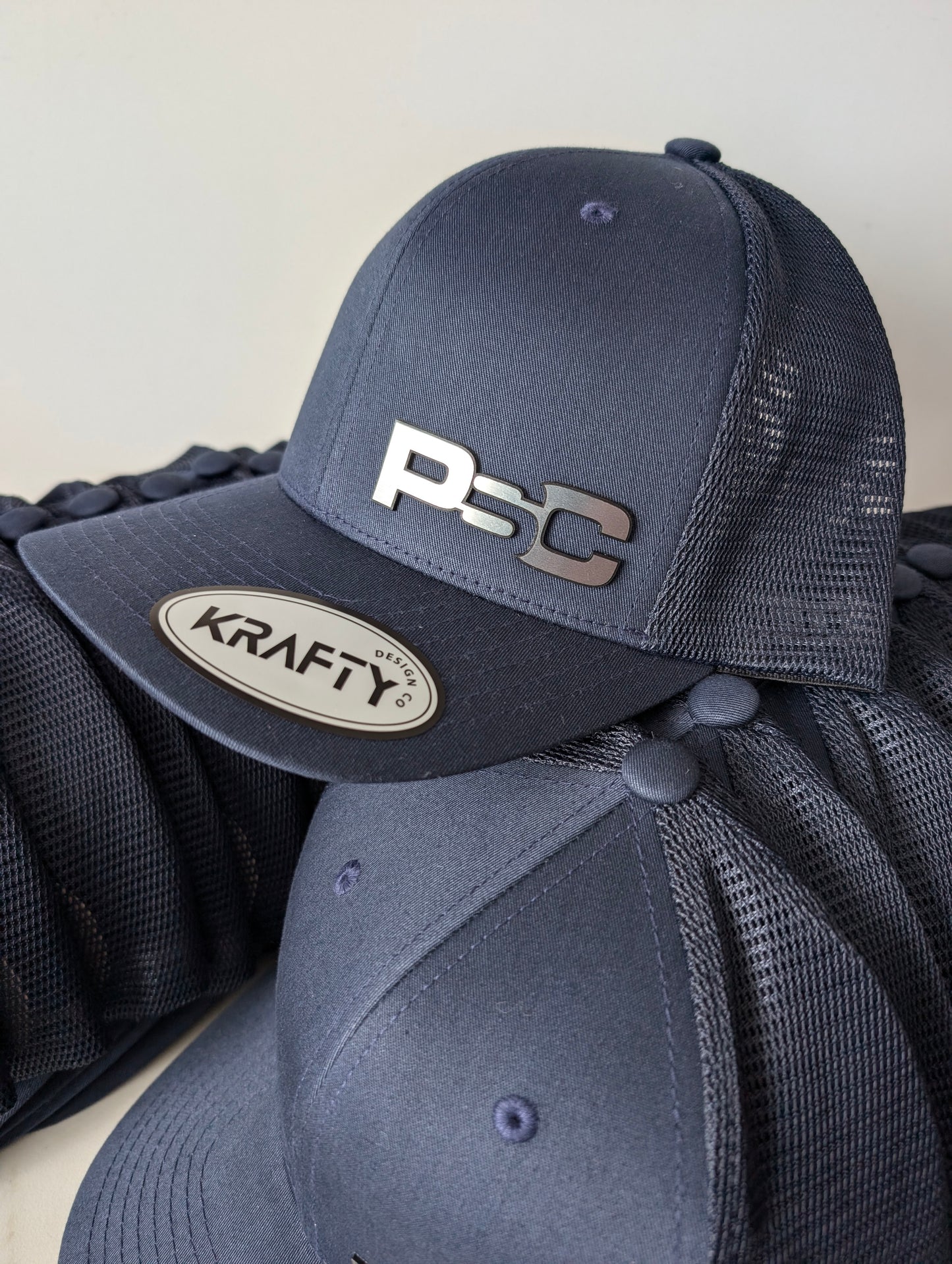Custom acrylic side patch hat