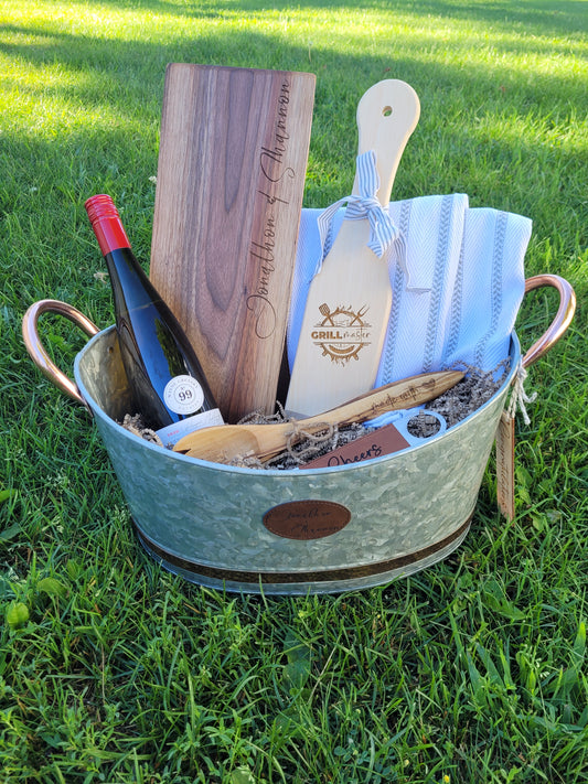 Custom designed bucket