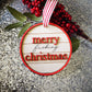 Merry fucking christmas ornament