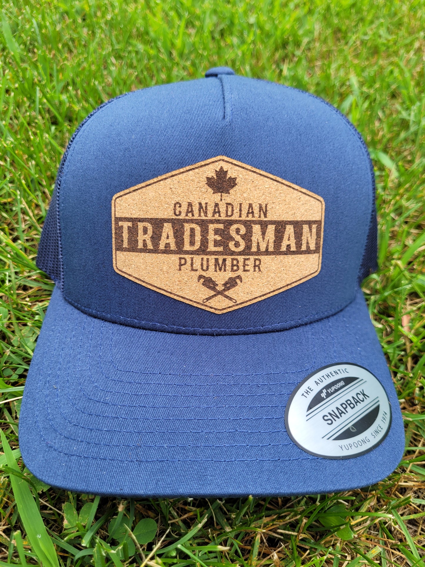 Canadian Tradesman Patch Trucker Hat - CARPENTER