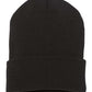 Custom Leatherette Patch Toques / Beanies, YP Classics Cuffed Beanie