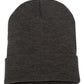 Custom Leatherette Patch Toques / Beanies, YP Classics Cuffed Beanie