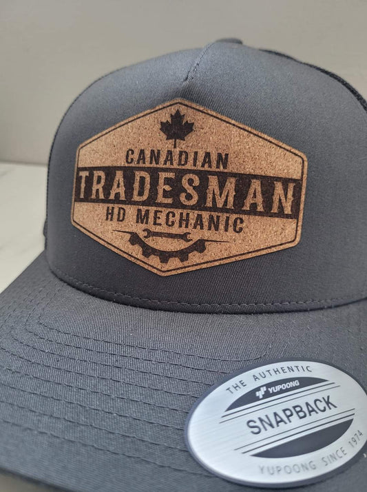Heavy Duty Mechanic Canadian Tradesman Hat – Skilled Trades Trucker Cap