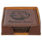 4" x 4" Square Laserable Leatherette 6-Coaster Set - Engraving Included