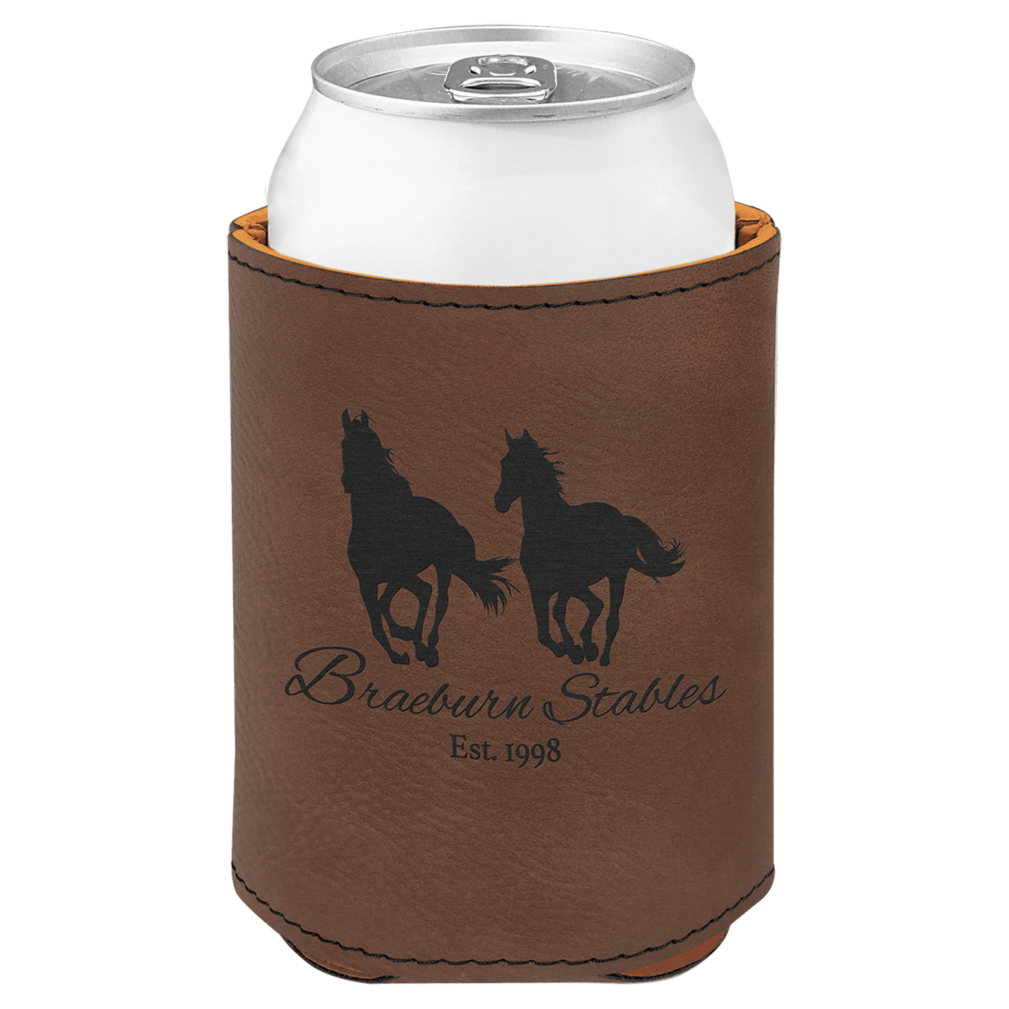 Leatherette Can Koozie - Engraving Included