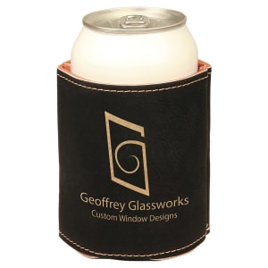 Leatherette Can Koozie - Engraving Included