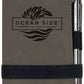 3 1/4" x 4 3/4" Laserable Leatherette Mini Notepad with Pen - Engraving Included