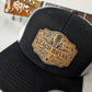 Zach Bryan western buckle patch trucker hat