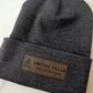 Custom Leatherette Patch Toques / Beanies, YP Classics Cuffed Beanie