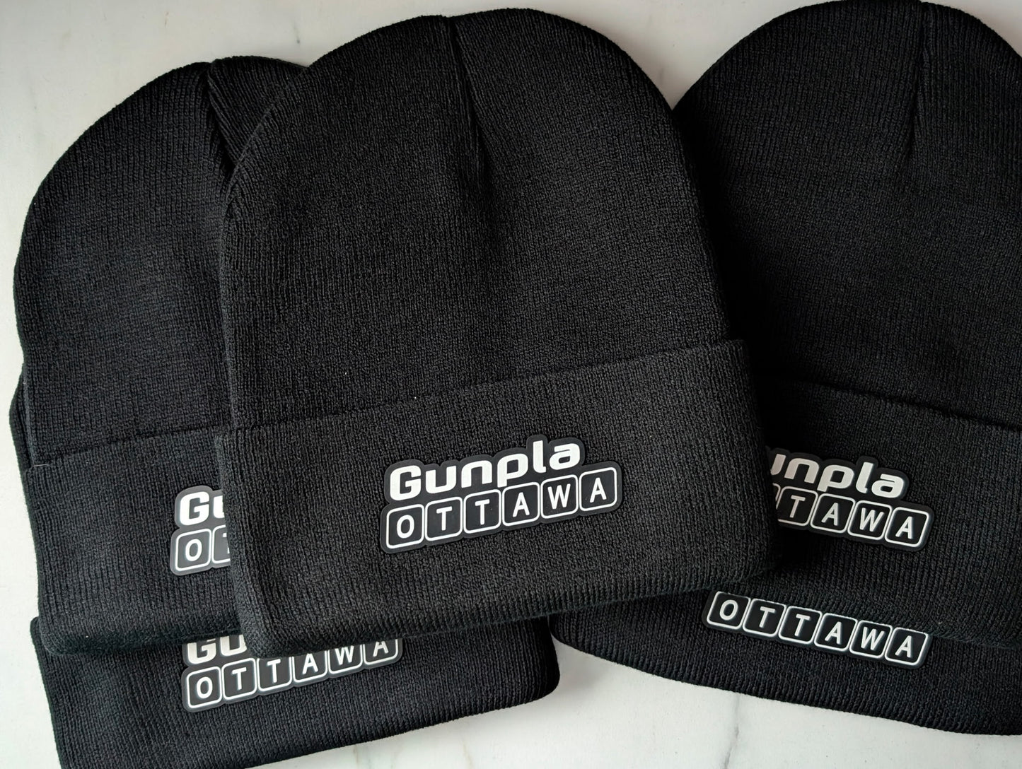 Custom Leatherette Patch Toques / Beanies, YP Classics Cuffed Beanie