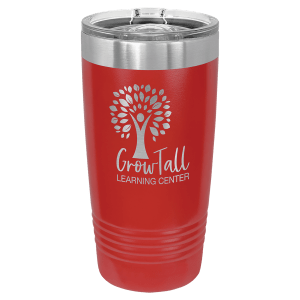 Custom Engraved 20oz Polar Camel Tumbler – Stainless Steel Travel Mug with Slider Lid