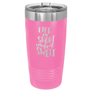 Custom Engraved 20oz Polar Camel Tumbler – Stainless Steel Travel Mug with Slider Lid
