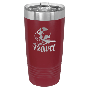 Custom Engraved 20oz Polar Camel Tumbler – Stainless Steel Travel Mug with Slider Lid