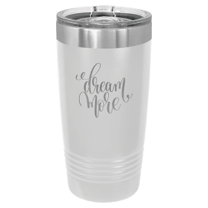 Custom Engraved 20oz Polar Camel Tumbler – Stainless Steel Travel Mug with Slider Lid