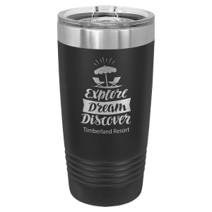 Custom Engraved 20oz Polar Camel Tumbler – Stainless Steel Travel Mug with Slider Lid