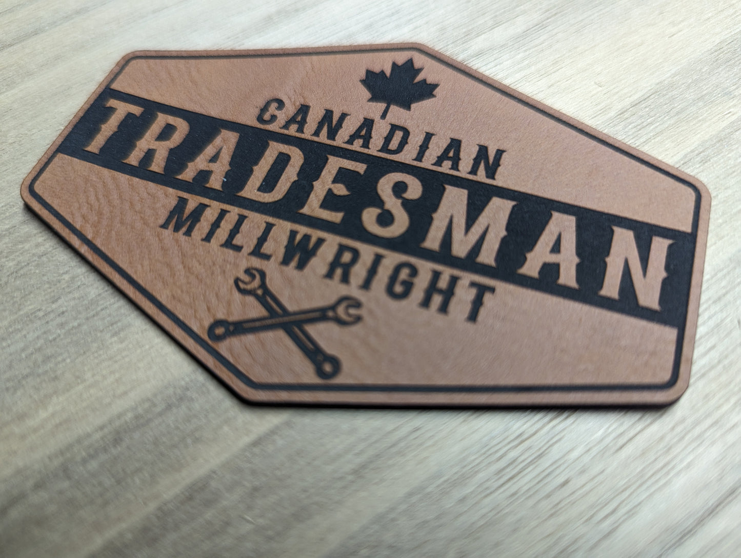 Canadian Tradesman Patch Trucker Hat - MILLWRIGHT