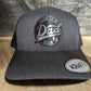 Custom brushed metallic patch hats