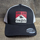 Long Live Cowgirls Red and white patch trucker hat