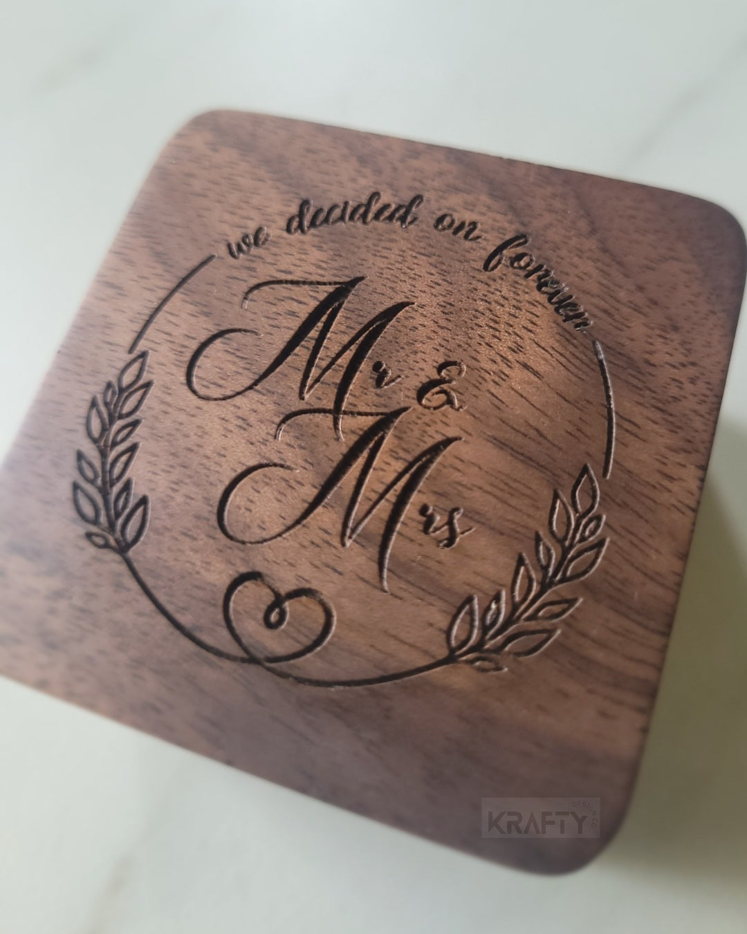 Custom ring boxes