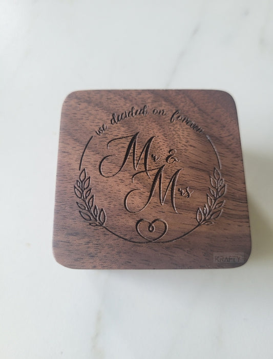 Custom ring boxes