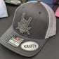 Rock on adult snapback