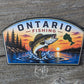 Ontario Fishing Hats – Textured UV Patch Trucker Hats | Pike, Walleye, Bass