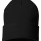 Custom Leatherette Patch Toques / Beanies, Sportsman SP12