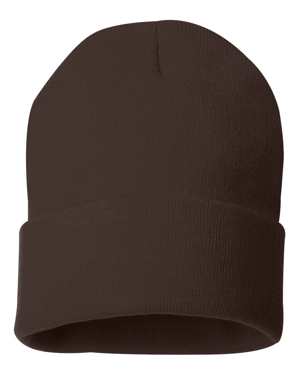 Custom Leatherette Patch Toques / Beanies, Sportsman SP12