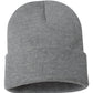 Custom Leatherette Patch Toques / Beanies, Sportsman SP12