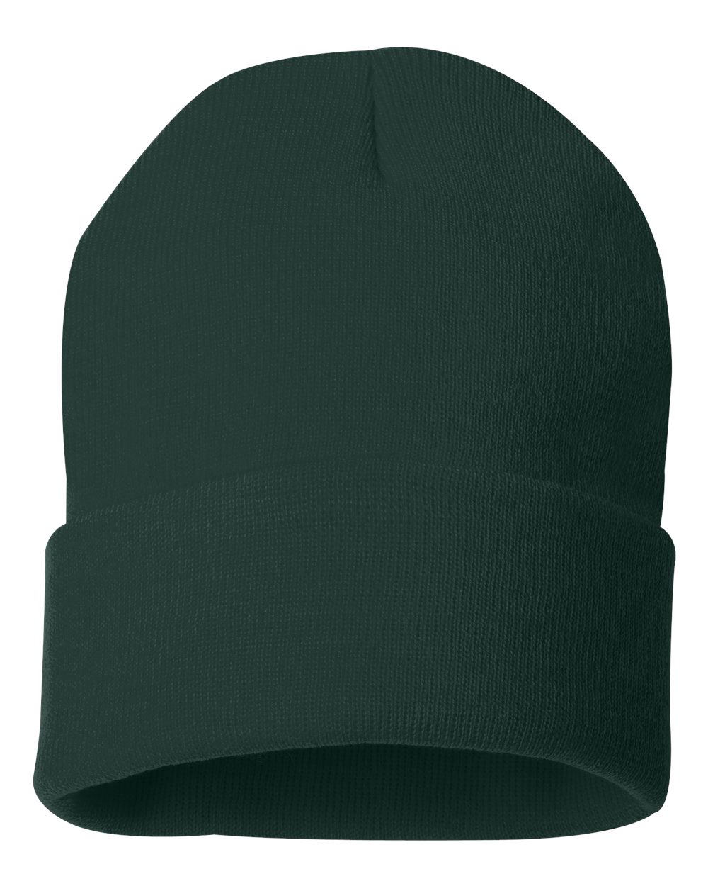 Custom Leatherette Patch Toques / Beanies, Sportsman SP12
