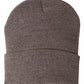 Custom Leatherette Patch Toques / Beanies, Sportsman SP12