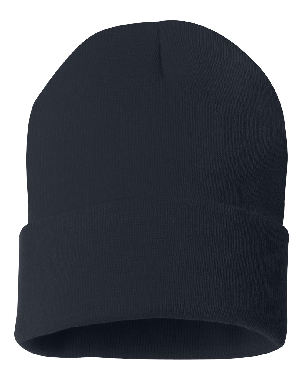 Custom Leatherette Patch Toques / Beanies, Sportsman SP12