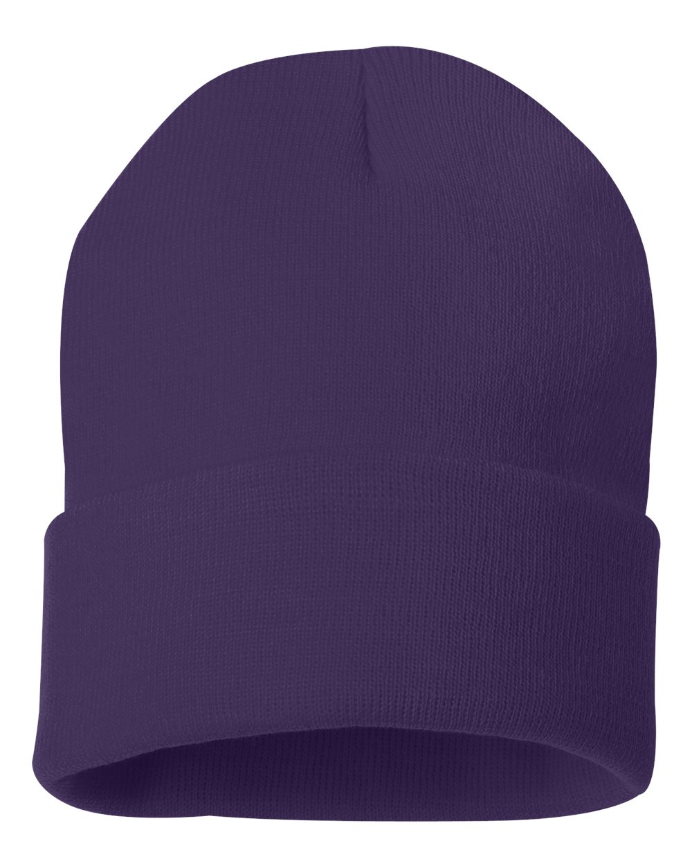 Custom Leatherette Patch Toques / Beanies, Sportsman SP12