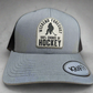 Hockey hat, Weekend Forecast 100% chance of Hockey, patch trucker hat