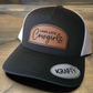 Long Live Cowgirls Rawhide patch trucker hat