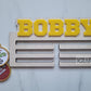 personalized hockey medal display rack