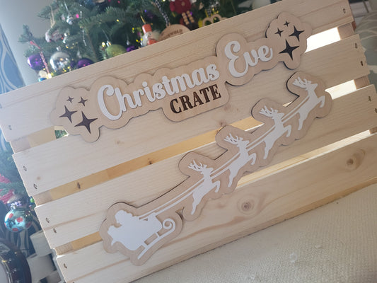 Christmas eve crate