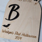 My first Halloween sign