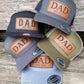 DAD leather patch trucker hats