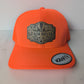 Blaze Orange Hunting hat - custom design