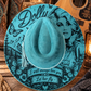 Dolly Tribute Vegan Suede Rancher in Teal