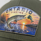 Ontario Fishing Hats – Textured UV Patch Trucker Hats | Pike, Walleye, Bass