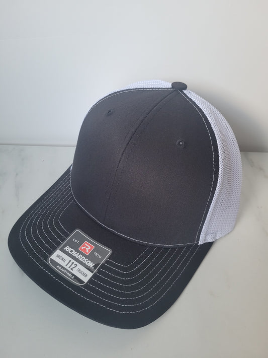 Custom Black/white Richardson hat