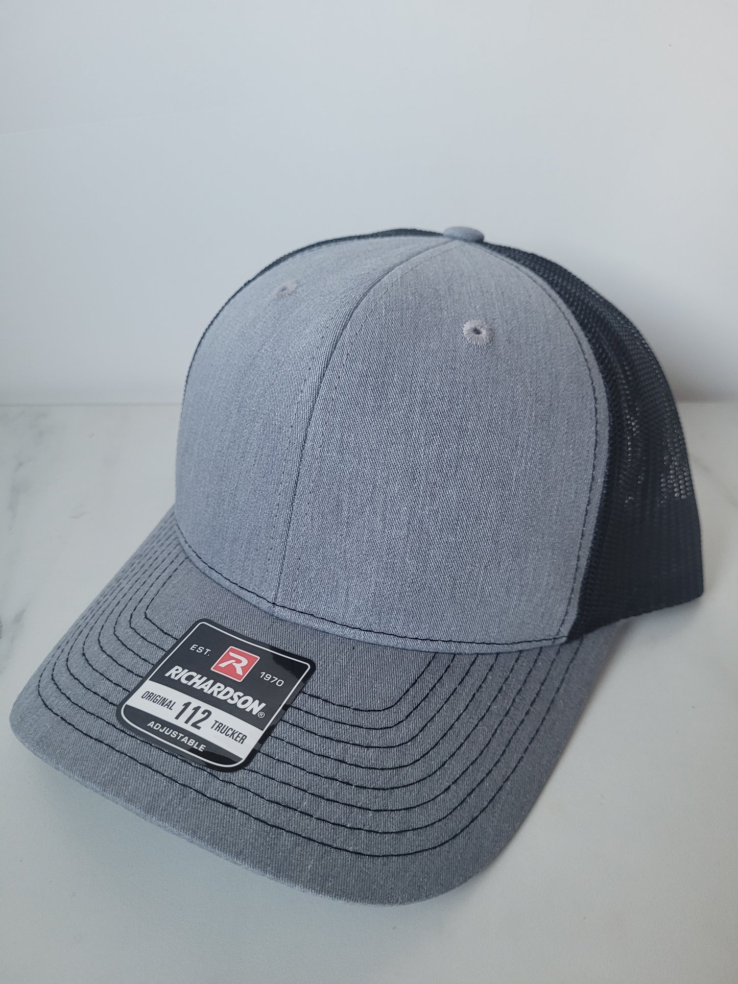 Custom Richardson light grey hat