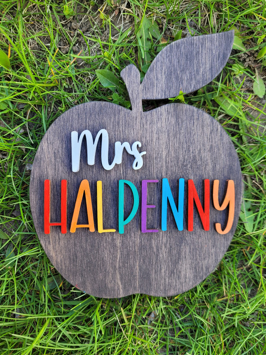 Custom teacher gift