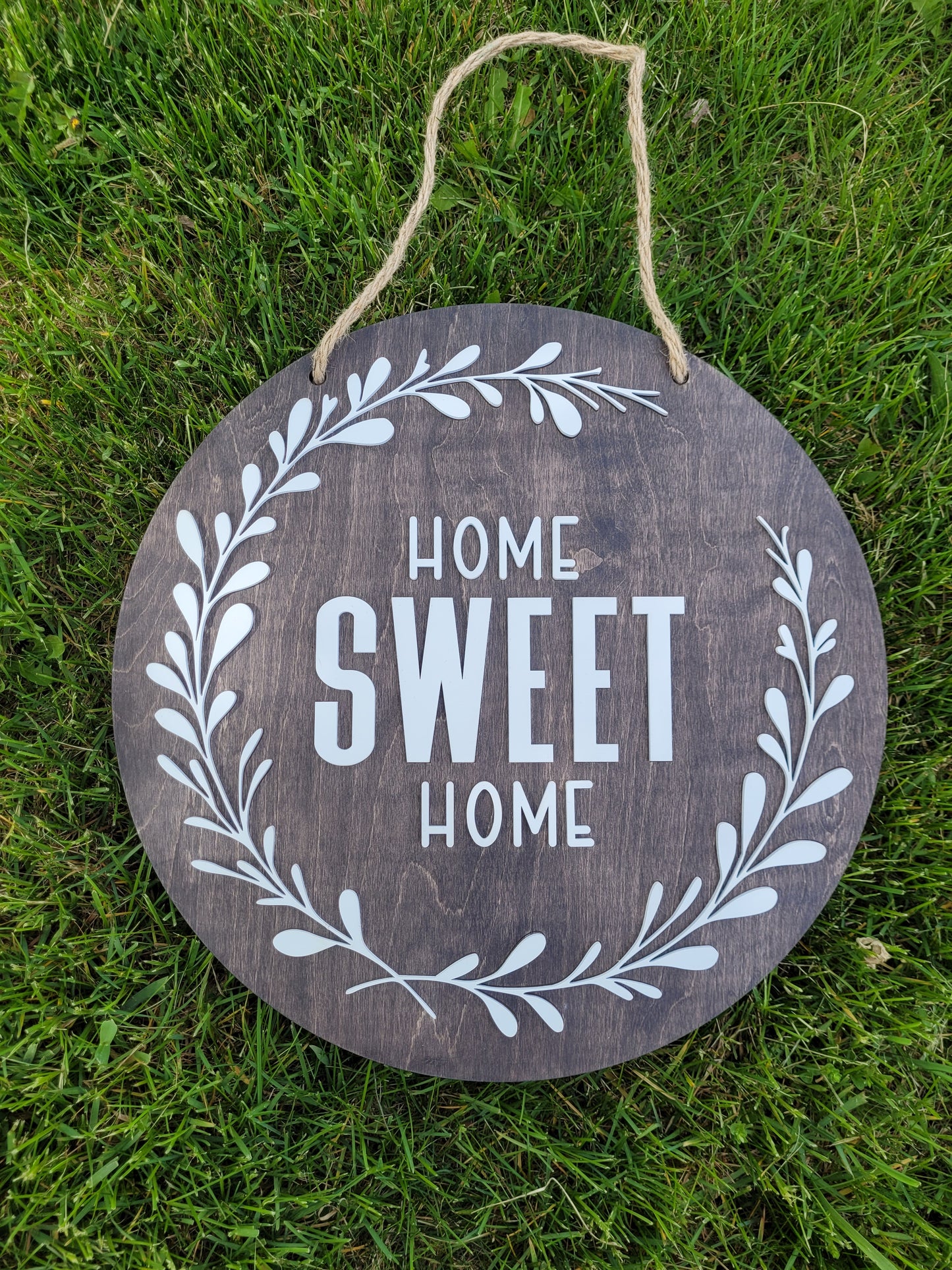 Home sweet home sign