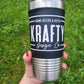 Custom engraved tumbler
