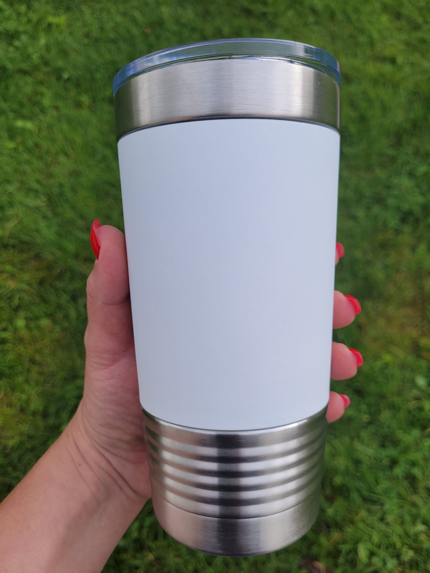 Custom engraved tumbler