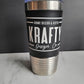 Custom engraved tumbler